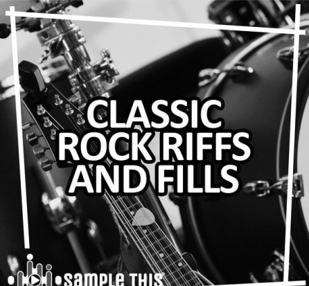 Sample This Classic Rock Riffs and Fills WAV MiDi